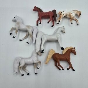 Lot Of Vintage Empire Mini Horses Toys Small 1990s 1996